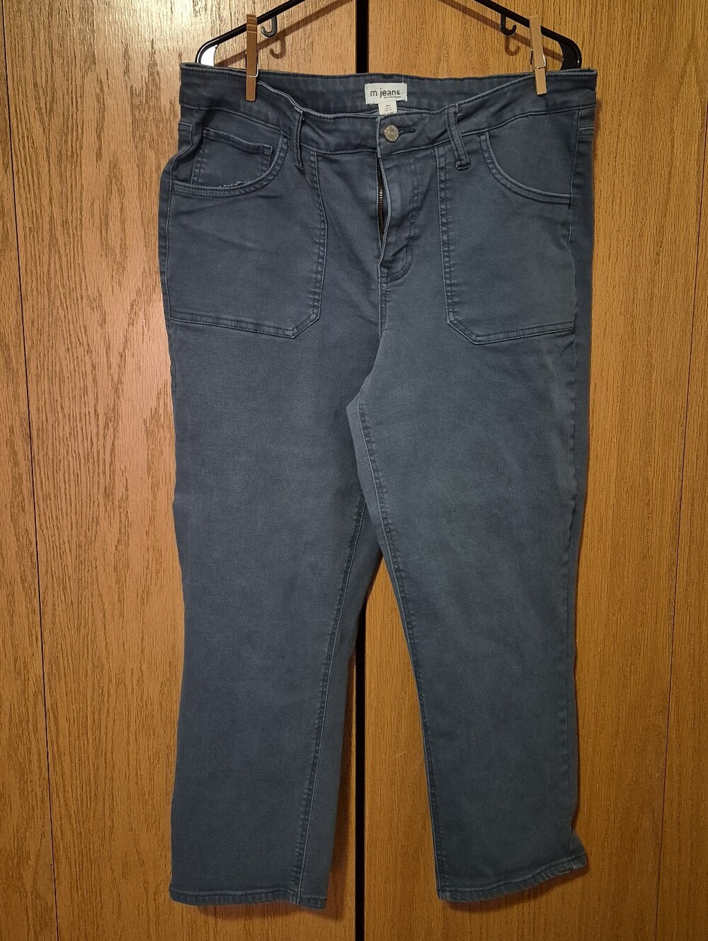 Maurices Women’s Faded Teal Ankle Pants – 16W